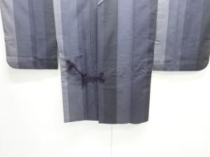 縞織出しお召し道中着